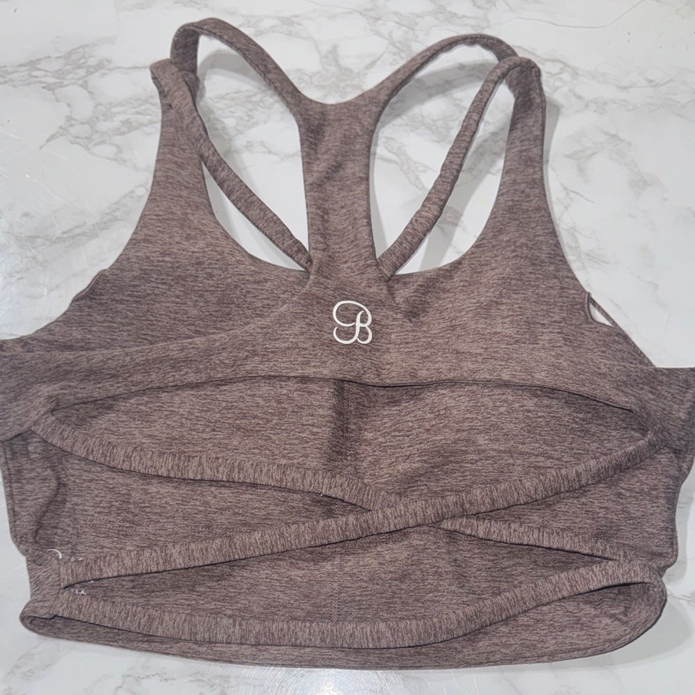 Bombshell Sportswear light purple Cutout Sports Bra